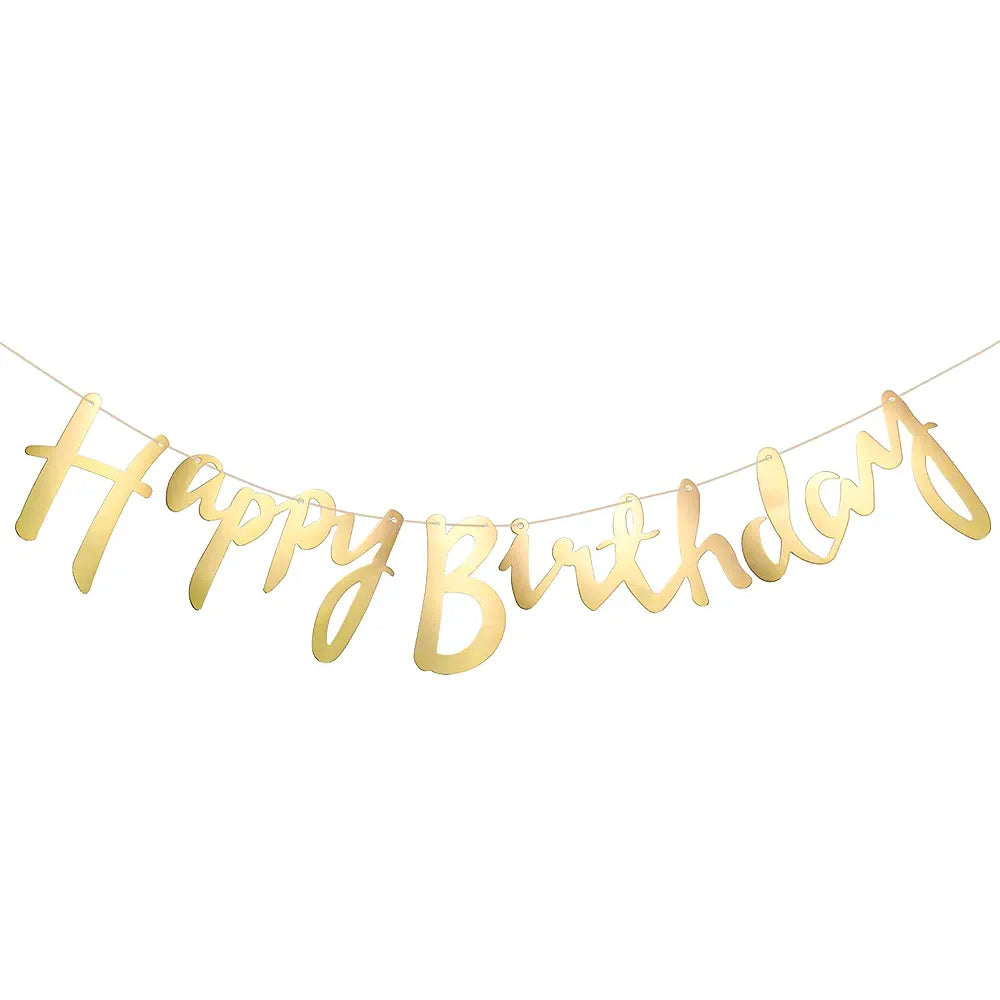 Happy birthday slinger goud