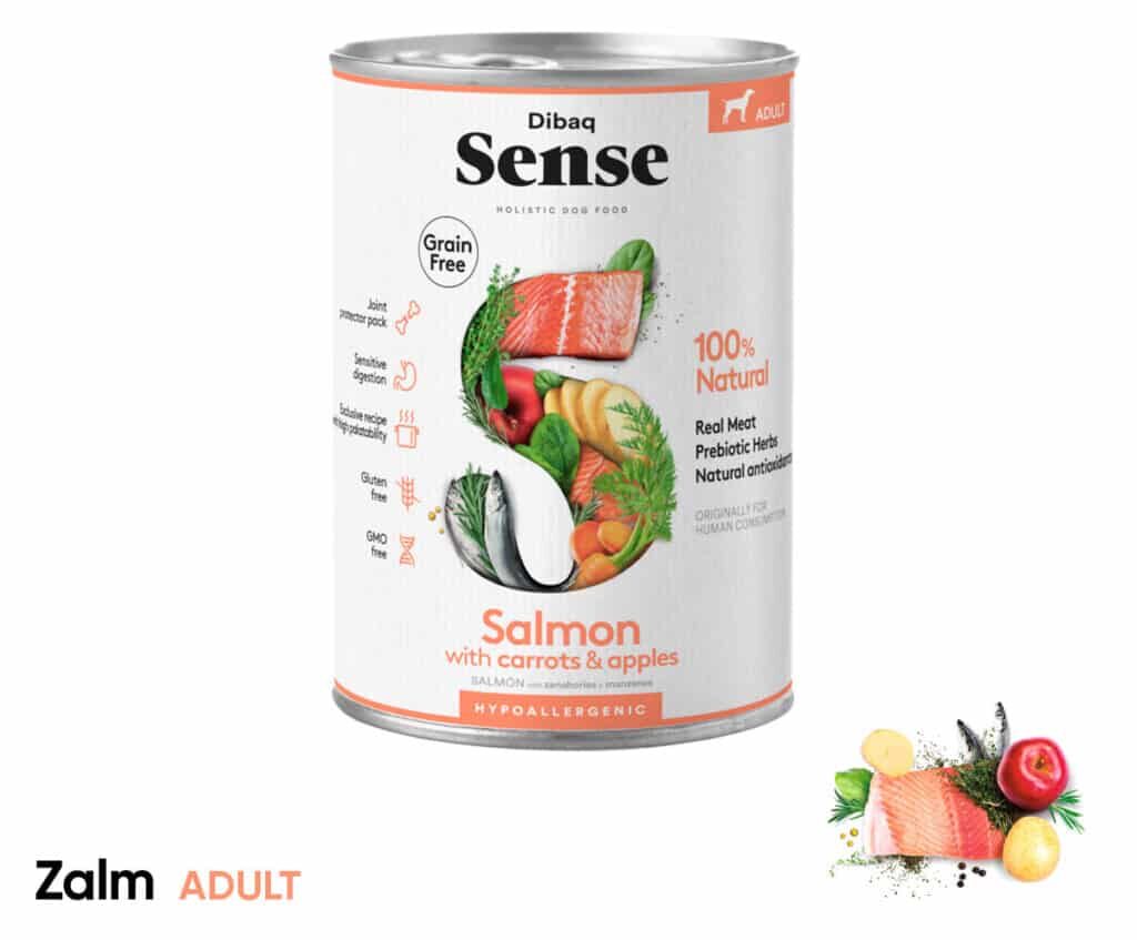Dibaq Sense natvoer Zalm