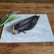 Paardenoor met vacht