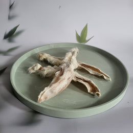 Konijnenoren met vacht