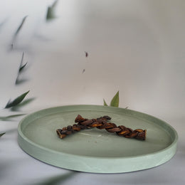 Gevlochten lamsvlees