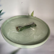 Kauwbot rund met groene thee