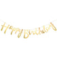 Happy birthday slinger goud