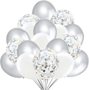 Ballonnenset zilver