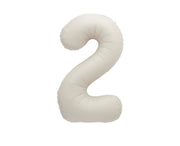 Cijferballon 2 crème