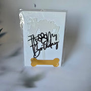 Taart topper verjaardag