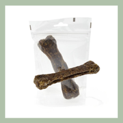 Kauwbot 100% hertenhuid/kamala (pup/senior) maat L