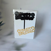 Taart topper verjaardag