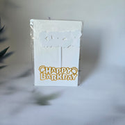 Taart topper verjaardag