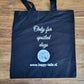 Happy-Tails tote bag