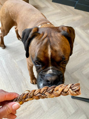 Gevlochten lamsvlees